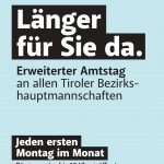 Erweiterter Amtstag – Bezirkshauptmannschaft