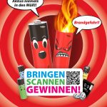 BATTERIEN IM MÜLL SIND BRANDGEFÄHRLICH!